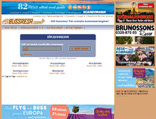 Tablet Screenshot of bussresa.com